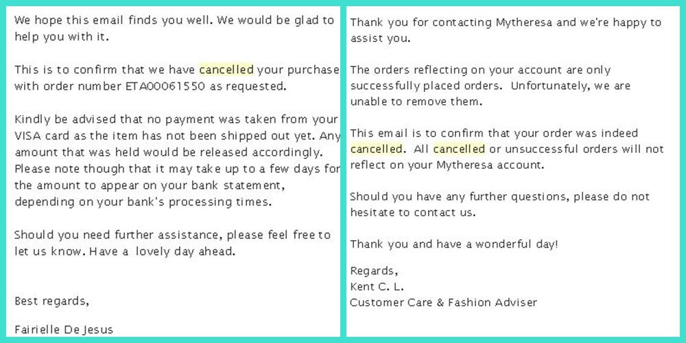 Mytheresa購物常見問題:  取消訂單/6位數授權碼 / 關稅報關/先稅後放/ DHL寄送全家便利超商/DHL通知錯誤怎麼處理等常見問題