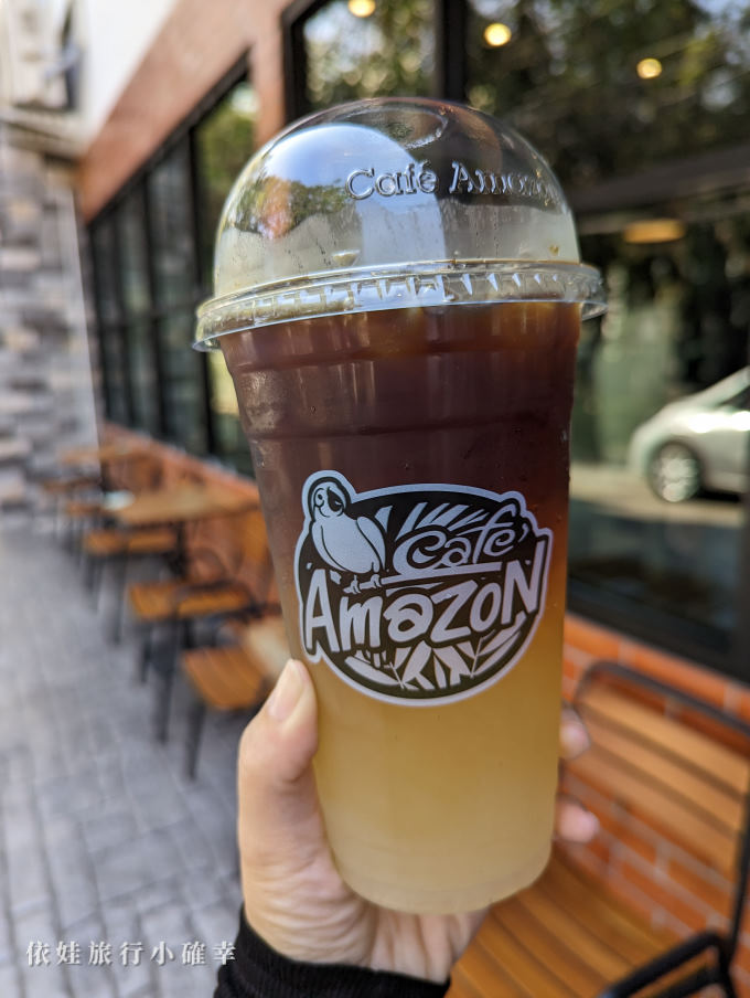 Café Amazon(คาเฟ่ อเมซอน)亞馬遜咖啡，清邁古城區內的在地咖啡品牌，世界第六大咖啡廳連鎖店