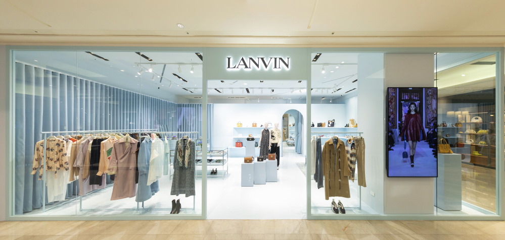 【百貨專櫃】沒想到這麼多明星網紅來呢，為了法國百年品牌LANVIN浪凡在台北信義新天地A9館的快閃店