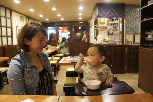 親子友善餐廳。台北東區－銀河堂讚歧烏龍麵