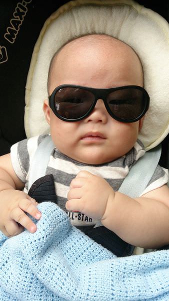 男寶穿搭。Babiators嬰兒太陽眼鏡