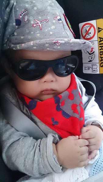 男寶穿搭。Babiators嬰兒太陽眼鏡
