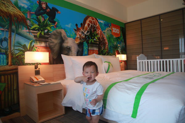 親子旅館。台南－號稱台南親子旅館之王的「HOTEL COZZI和逸‧台南西門館」(2)