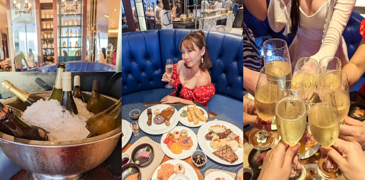 Tsubaki Tower關島椿塔飯店Casa Oceano Buffet，享用香檳海鮮吃到飽 ，大概是全關島最厲害的自助餐了 @依娃旅行小確幸