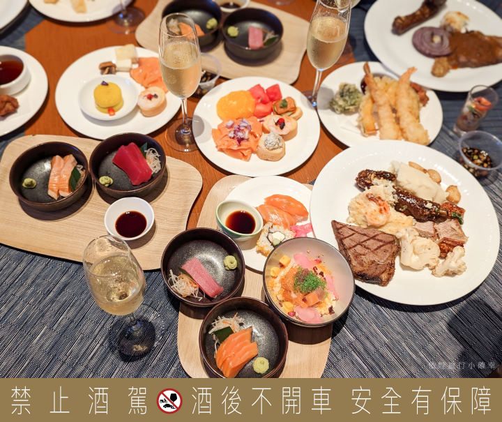 Tsubaki Tower關島椿塔飯店Casa Oceano Buffet，享用香檳海鮮吃到飽 ，大概是全關島最厲害的自助餐了
