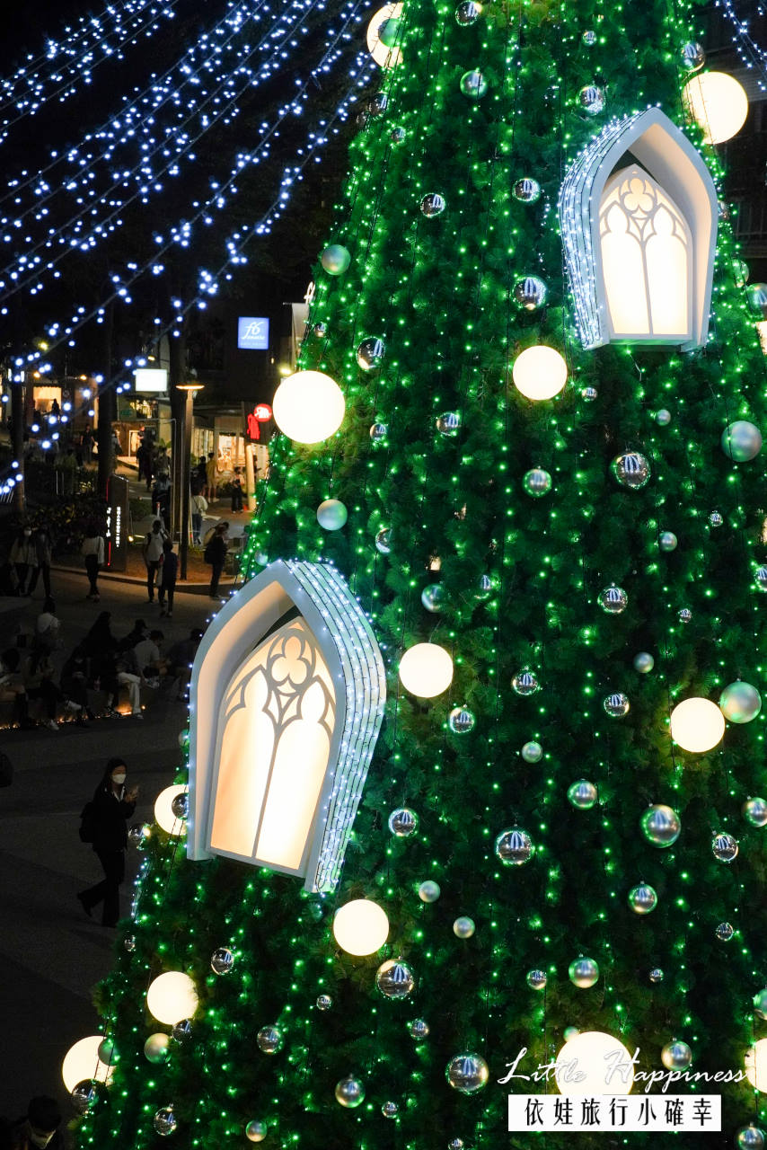 中山站聖誕樹點燈! 北歐雪花麋鹿風格、絕美燈海隧道、周末市集、出口音樂節，就在心中山線形公園