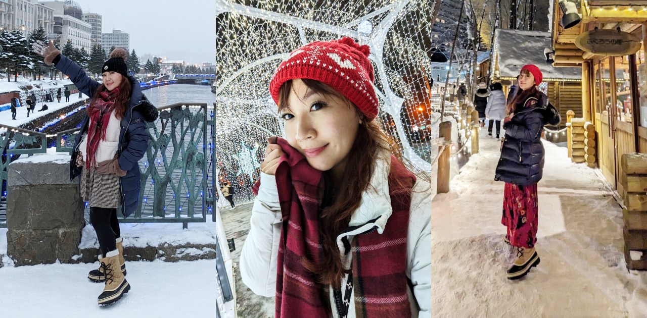 日本北海道 京都 東京穿搭，冬天零度下雪穿什麼鞋？玉米式保暖外套、防滑雪靴鞋子穿搭