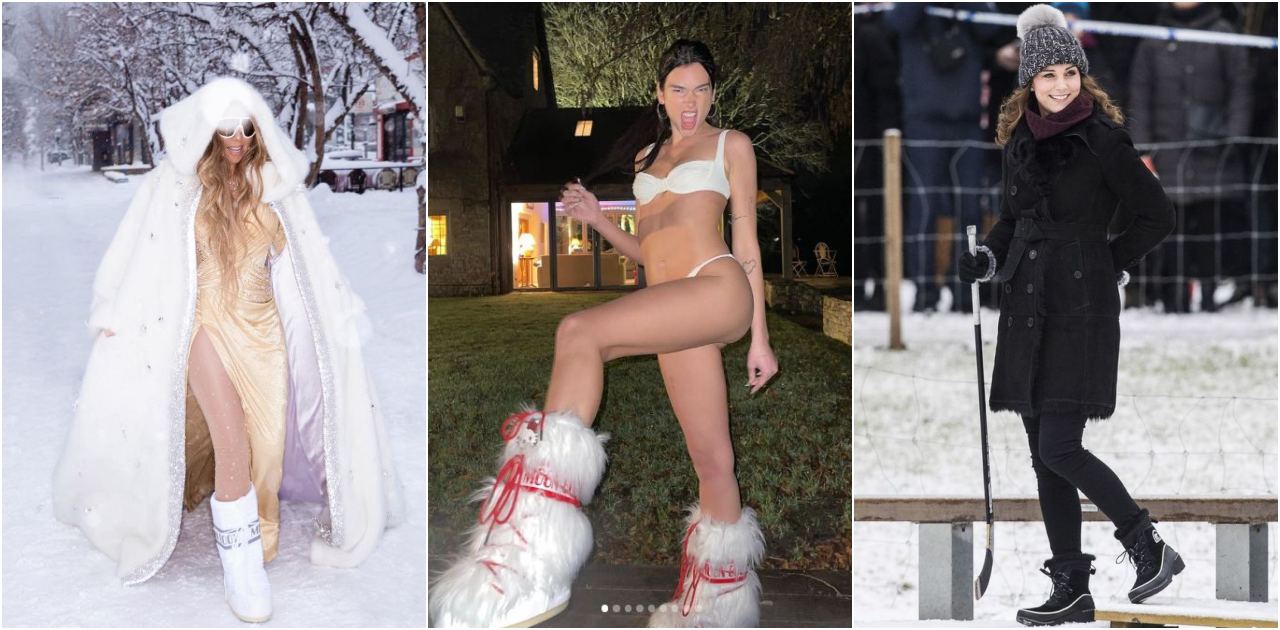 凱特王妃跟瑪麗亞凱莉都在穿的雪靴品牌推薦: SOREL, Moon Boot，尺寸該怎麼挑選呢?