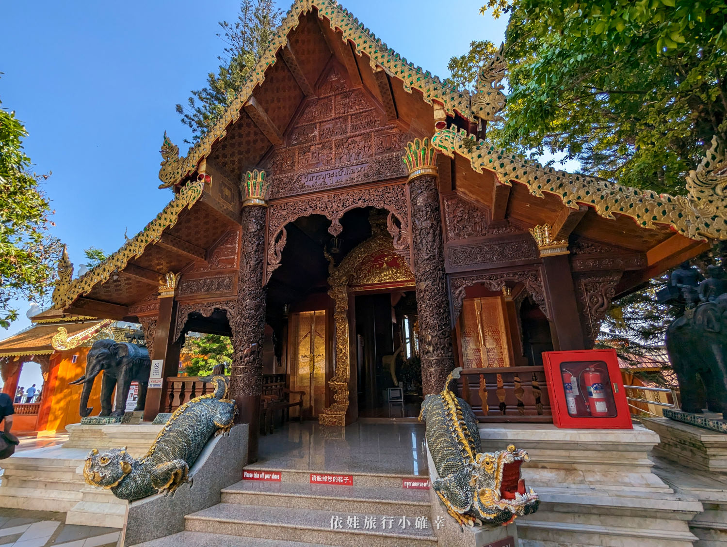 泰國清邁雙龍寺（素帖寺）超輕鬆坐纜車到寺廟，位於素帖山國家公園（內附門票資訊）