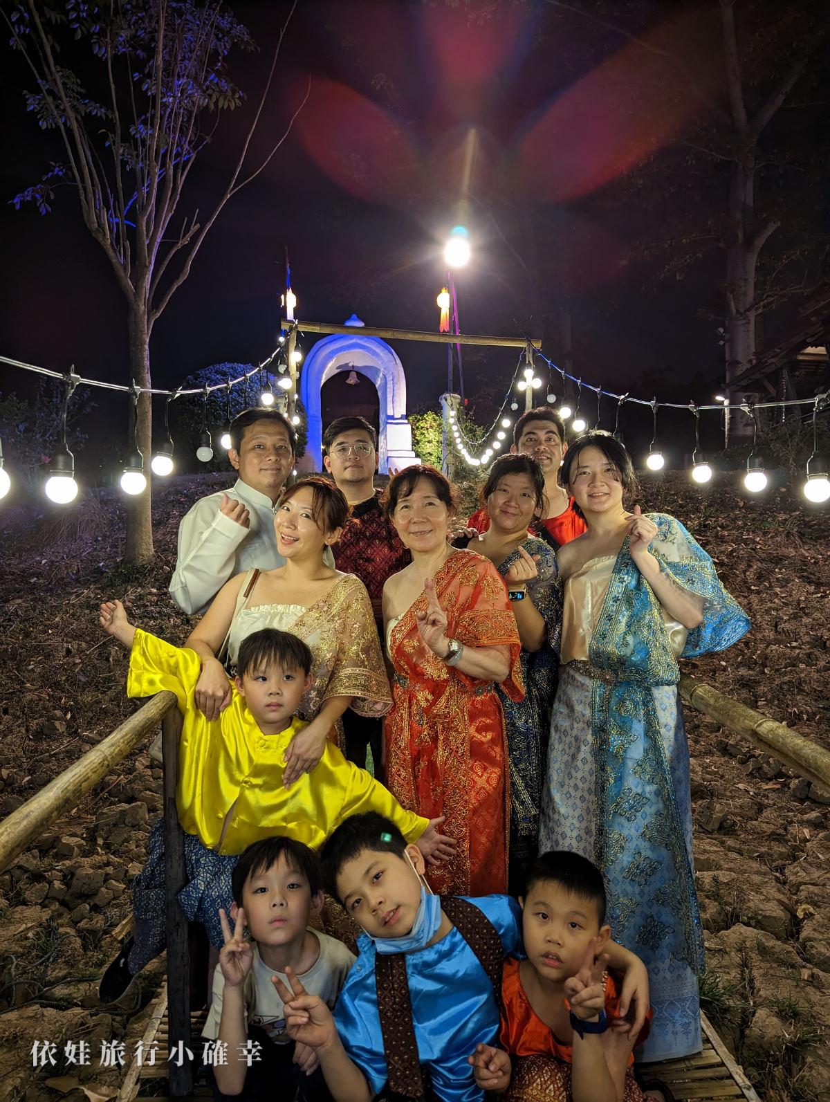 泰國清邁泰服體驗、放水燈、放天燈，超好玩的親子體驗